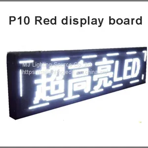 P10 LED Display Module 320*160mm 32*16 Pixels Waterproof High Brightness for Text Message Led Sign thumbnail-3