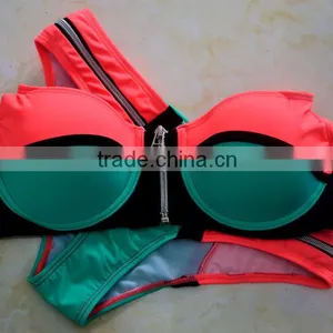 C71703A Beautiful Girl Sexy Net Bra and Panty Set thumbnail-1