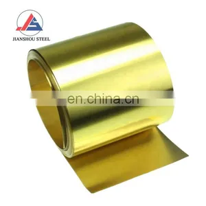 0.5 Thickness Brass Rolls C22000 C26000 C26800 C27200 C28000 Brass Coil Brass Strip thumbnail-1