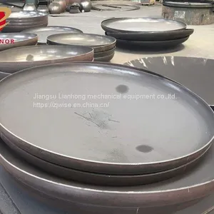 Seamless Carbon Steel Flat Head With Custom-made for Atmospheric Tank ID2600mm*8mm thumbnail-1