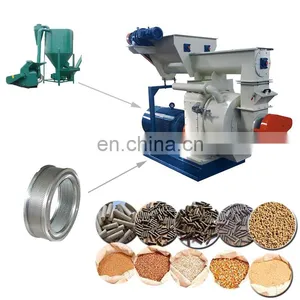 Jual Mesin Biomass Mini Pine Floating Fish Rice Husk Price Feed Animal Grill Mill Stove Wood Pellet Machine thumbnail-1