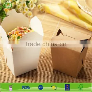 Paper Disposable Bento Box, Noodle Box Craft Paper thumbnail-3