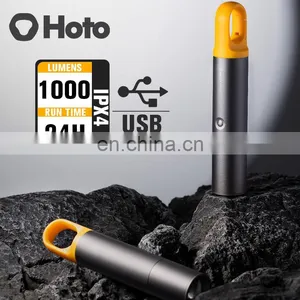 HOTO Ultra Bright LED Flashlight 5 Zoomable Lighting Modes Outdoor Camping Bicycle Light 18650 Lithium Battery thumbnail-2