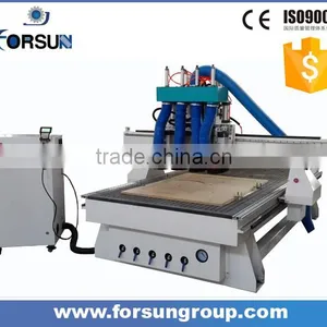 China Supplier Mdf Cutting Power Wood Cnc Router Multi Spindle Machine for Door Furniture thumbnail-2