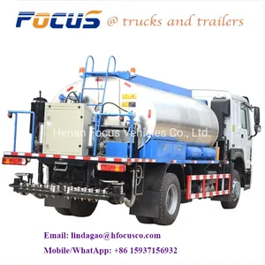 5000liters Road Construction Paving Machinery Asphalt Distributor/Spreader Truck for Sale，Asphalt Over Concrete Pavement thumbnail-1