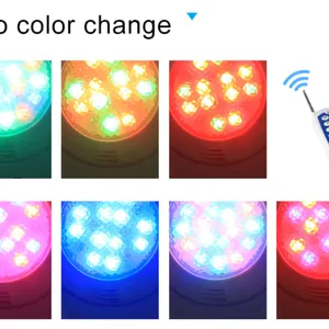 Most Popular Top Quality SMD Design 18W/25W/35W Pool Light ABS White Plastic Swimming Pool Waterproof Underwater RGB Led Light thumbnail-4