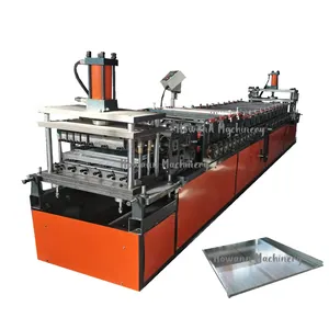 Howann Factory Supply Shop Metal Steel Storage Pallet Upright Rack Roll Forming Machine for Shelf Shelves thumbnail-1