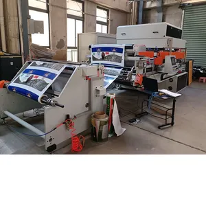 High Precision In Mould Label Rubber Plastic Film Label Die Cutting Machine thumbnail-1