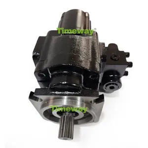 Twin Hydraulic Pump 20-925592 Loader Gear Pump Replacement for Parker JCB Hydraulic Main Pump thumbnail-1