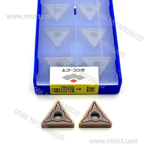 Original Carbide Insert ZCC TNMG220408-EM YBG205 For Stainless Steel thumbnail-1