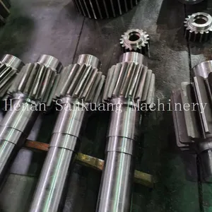 Durable Case Hardened Gear Spline Shaft 4140 Spline Shaft for Packaging & Industrial Machines thumbnail-5