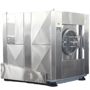 Factory Industrial Laundry Equipment Commercial Washer Dryer Washing Drying Machine for Garment Washing and Washing Plant thumbnail-1
