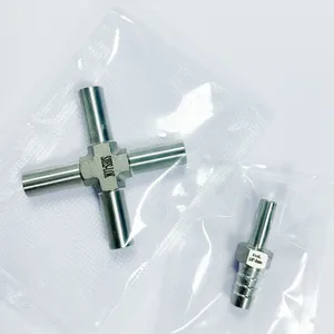 Precision Butt Weld Tube Fitting With VCR Male End for High Vacuum Applications thumbnail-2