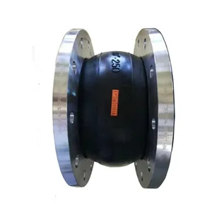 Rubber Joint EPDM Rubber Flexible Joint Thread Connected Pipe Coupling Sphere Rubber Joints thumbnail-2