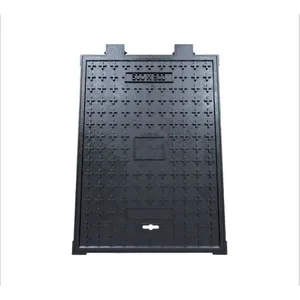 Jingdong Ductile Iron Manhole Cover for Highway Pedestrian Zones Rectangles Custom Sizes (600*600/800*800) Casting Services thumbnail-2