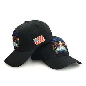 Custom 3D Embroidery Logo Style Structure Cotton Running Sports Hat Baseball Cap Gorras Hats for Men thumbnail-4