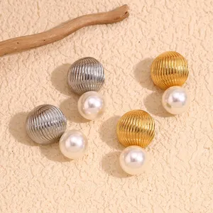 Wholesale Stainless Steel Earrings for E-commerce Sellers Hypoallergenic Ready to Ship Bulk thumbnail-5