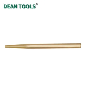 Non-Sparking Drift Pin Punch(Hex) 150*8mm Length,Drift Hex Pin Punch,Spark-free Safety Tool, Beryllium Copper thumbnail-1