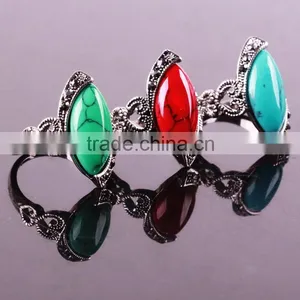Hot Sale Artificial Stone Jewelry Finger Rings thumbnail-4