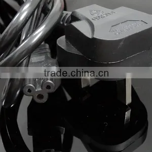 Fast Delivery Power Cable UK Mains Male Fused Plug to IEC C5 Female Socket 13A (amp) 2m thumbnail-3