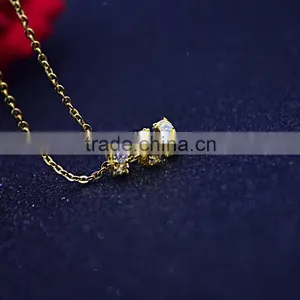 Custom Logo Gold Jewelry 2016 Jewellery Diamond Custom Logo Necklaces Supplier's Choice thumbnail-5