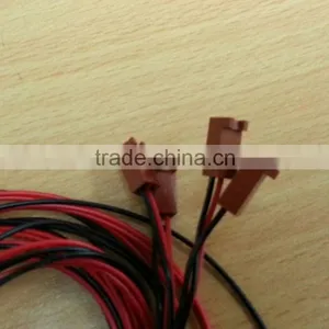 2.54mm 2Pin Red/black Wire With UL 1007 26AWG Wire Harness thumbnail-2