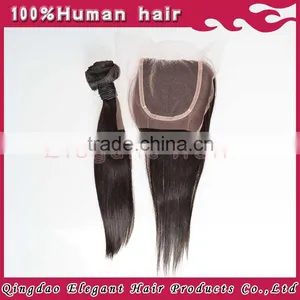 Nice Looking Indian Remy Human Hair Straight Closure in Stock in Top Quality With Lower Price thumbnail-1