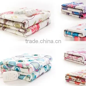 Turkish Customer Visit Our Hongkong Exhibition for Polyester Electric Blanket With CE,ROHS Certification thumbnail-6
