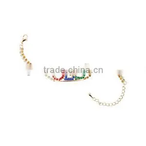 Custom Order of Eastern Star Sweet Crystal Charms Bangle Bracelet Jewelry Quality Choice thumbnail-1