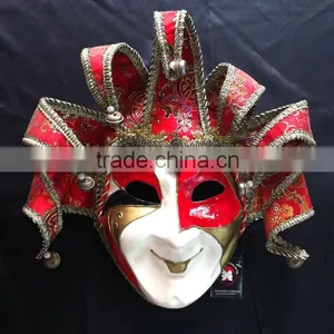 Factory Supply Christmas Carnival Venice Funny Masquerade Mask Charming Full Face Glitter Party Mask thumbnail-4