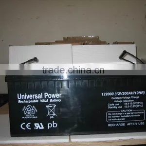 AGM LEAD ACID BATERY 12v200AH thumbnail-1