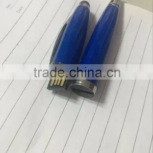 OEM Pendrive 2GB / 4GB / 8GB Metal Silver/blue 3 in 1 USB Pen Drive thumbnail-5