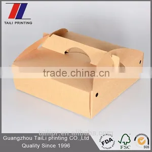 Custom Brown Cardboard Lunch Boxes thumbnail-1