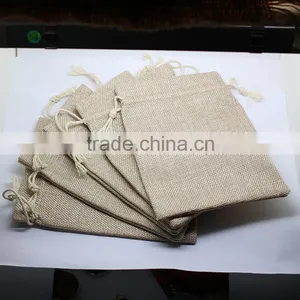 BP0703 Fashion Jewelry Linen Jute Burlap Pouch Bags,gife Bags for Bracelets thumbnail-3