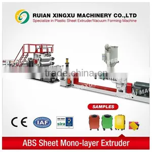 Price of Mono-layer Plastic Sheet Extrusion Machine thumbnail-1