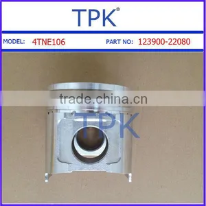 4TNE106 Piston, 123900-22080, Liner Kit, Ring Set, Pin Bushing, Cylinder Liner thumbnail-1