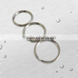 Metal Ring Round Carabiner Keychain, Locking Carabiner Keychain thumbnail-1