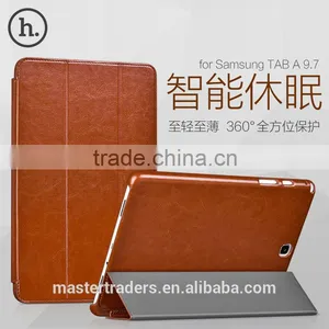 Original HOCO Smart Function PU Leather Case With PC Back Cover For Samsung Tab A 8.0 MT-3831 thumbnail-1