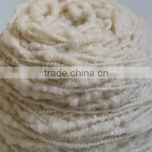 80%Wool 20%Polyester Loop Yarn Big Belly Yarn For Thread thumbnail-3