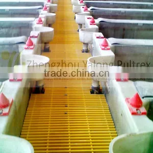 Corrosion Reisistant Fiberglass Composite Plastic Walkway Grating thumbnail-3