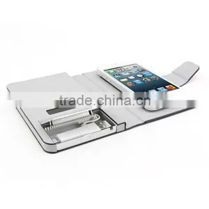 Battery Case for Samsung Galaxy Alpha G850 Geniune Leather Material thumbnail-1
