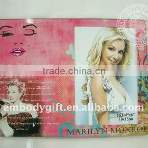 Printed Mirro Glass Photo Frame / Picture Frame thumbnail-1