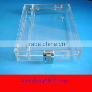 HOT!! Clear Acrylic Boxes.stand Box,cheap Acrylic Box,shoes Box, Elegant Shoe Box thumbnail-1