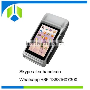 New Arrival Handheld Android Pos Terminal With Thermal Printer Mobile NFC Smart Pos Terminal GC068 thumbnail-6