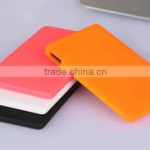 AWC711 2000mah 6.5mm Thin Smart Gift Charger Recharger Smallest Mobile Phone Battery Power Bank Quality Choice thumbnail-2