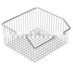 Sliding Baskets Shelving Unit Standard Kit on Feet (no Castors) - 460mm x 1220mm x 1590mm (DxWxH) With 8 Sliding Baskets thumbnail-6