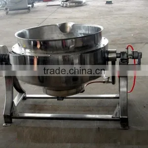 Gas Heating Jacketed Kettle With Mixer thumbnail-1