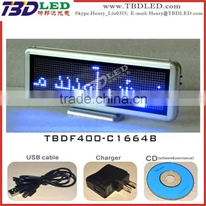 LED Desk Message Board/led Message Sign Board/led Scrolling Message Mini Display thumbnail-4