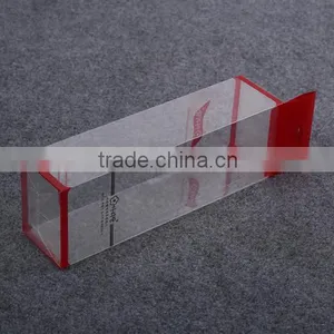 Custom Logo Transparent Plastic Gift Box thumbnail-2