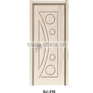 2050*850*40mm Coating PVC Sheet Wooden Door thumbnail-2